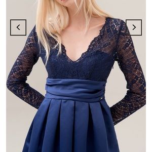 Fracomina indigo women’s mini dress.